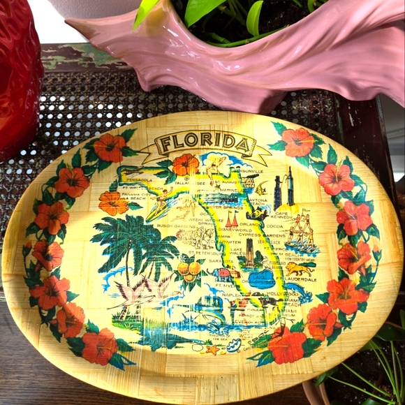 Bamboo Florida Tray - Picture 3 of 4